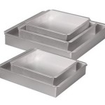 Square cake pan set of 5 pans