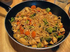 Thai peanut chicken