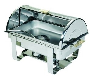 Browne Halco Stainless Steel Deluxe chafing Dish