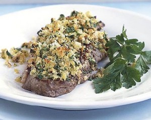 mustard crusted steak mustard crusted steak