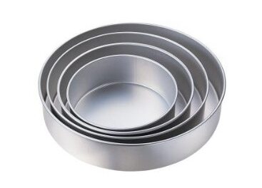 Aluminum Baking Pans Set | Round Cake Pans