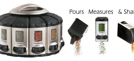 Auto Measure Spice Carousel By KitchenArt