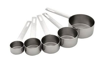 Stainless Steel Measuring Cups – Baking Measurement Cups