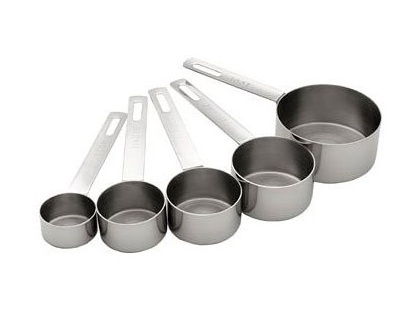 Stainless Steel Measuring Cups – Baking Measurement Cups