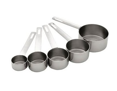 Stainless Steel Measuring Cups - Baking Measurement Cups 