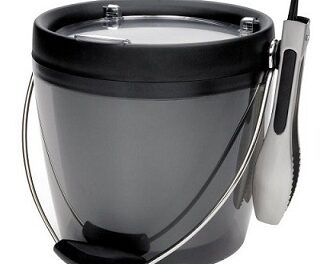 Plastic Ice Bucket with Tongs – OXO Good Grips Ice Bucket Set