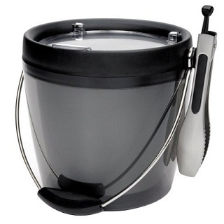 Plastic Ice Bucket with Tongs – OXO Good Grips Ice Bucket Set