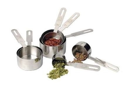 Stainless Steel Measuring Cups 7 Piece