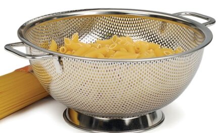 Stainless Steel Colander – 5 Quart Colander