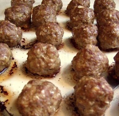 Baked Meatballs