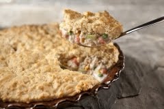 Chicken Biscuit Pie