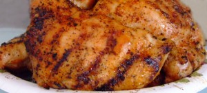 Grilled Whole Chicken