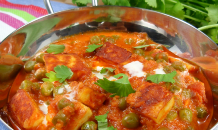 Recipe For Matar Paneer