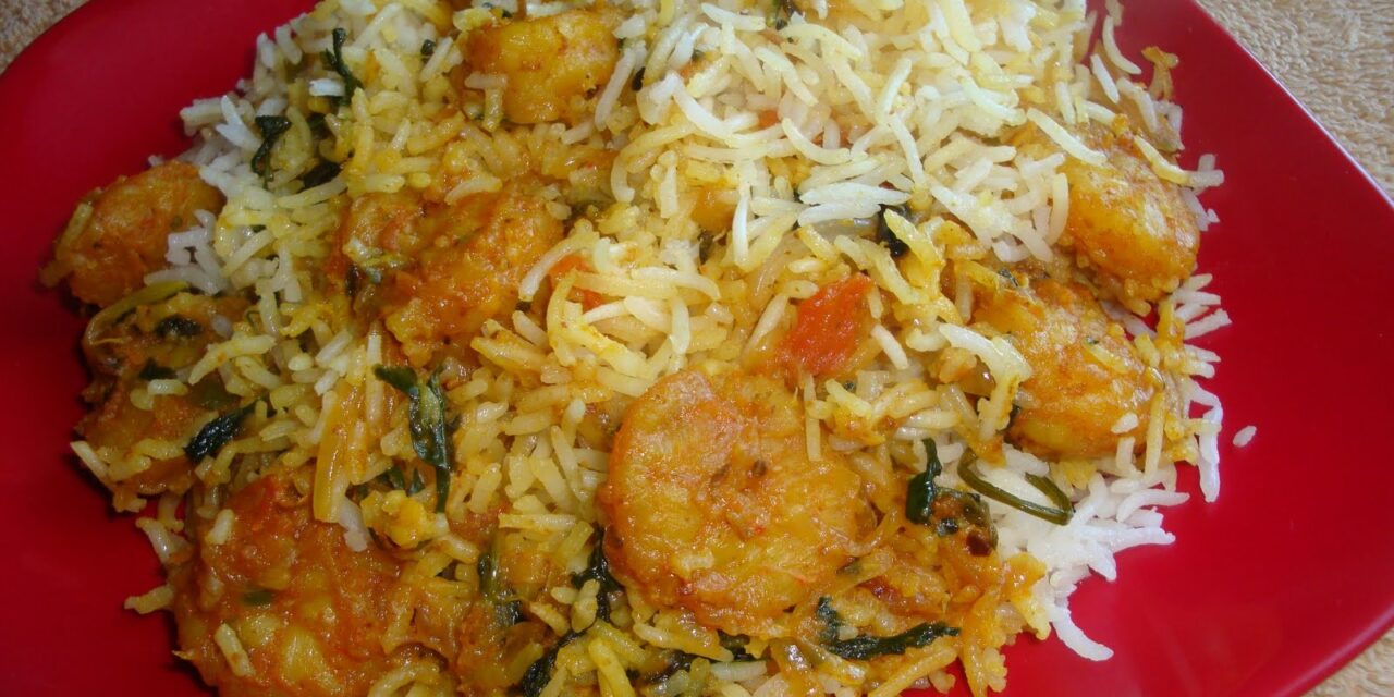 Prawn Biryani Recipe