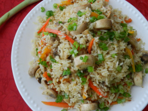 Mushroom Fried Rice