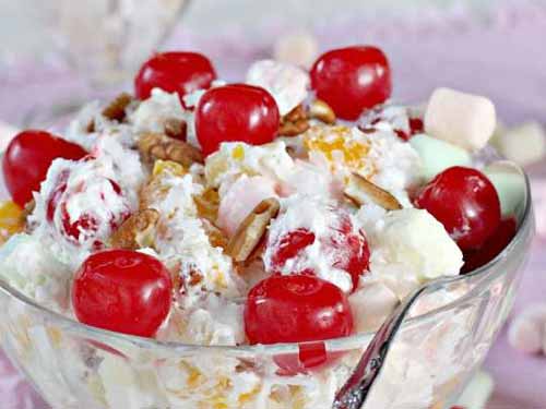 Ambrosia Fruit Salad Recipe