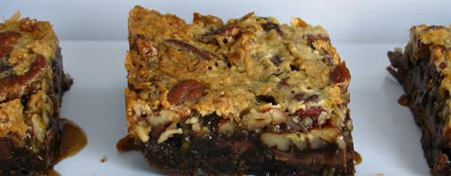 German Chocolate Pecan Pie Bars