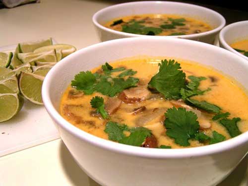 Tom Kha Gai Soup Recipe