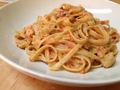 Cajun Chicken Alfredo Pasta