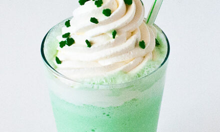 Homemade Shamrock Shake