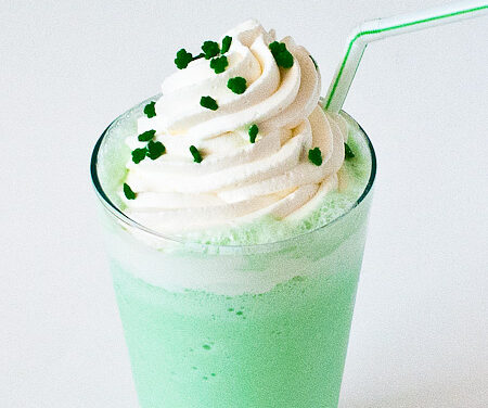 Homemade Shamrock Shake