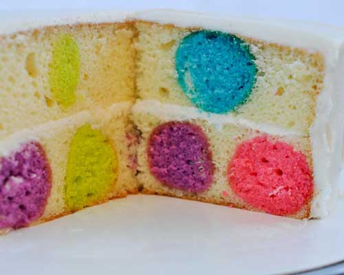 Polka Dot Cake Recipe