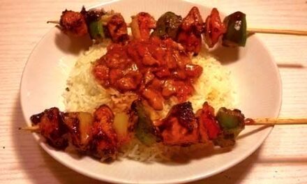 Chicken Shashlik With Gravy