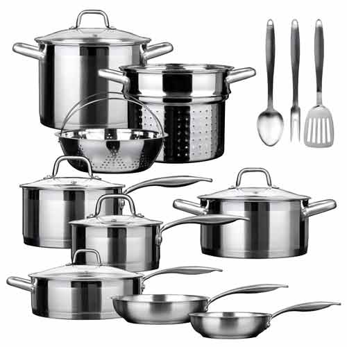 Duxtop Induction Cookware 17-Pc Set