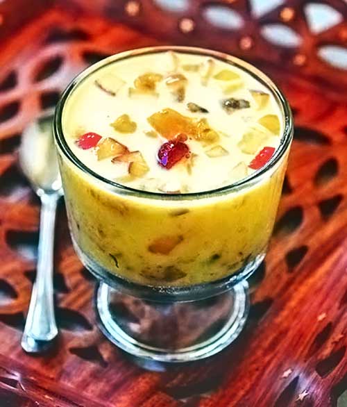 Fruit Custard Recipe