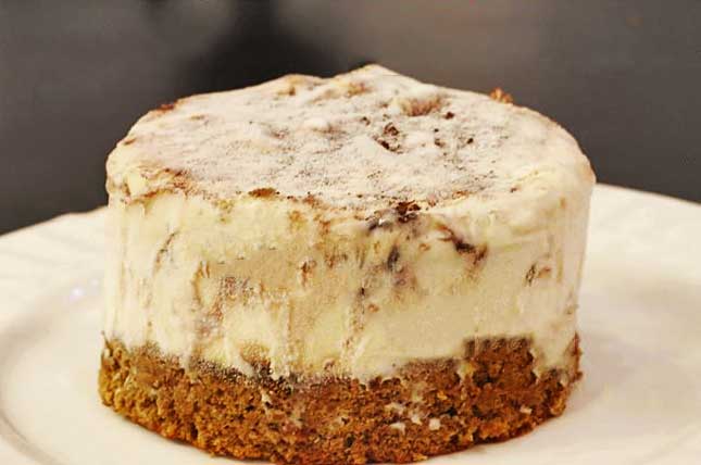 Tiramisu Ice Cream Cake